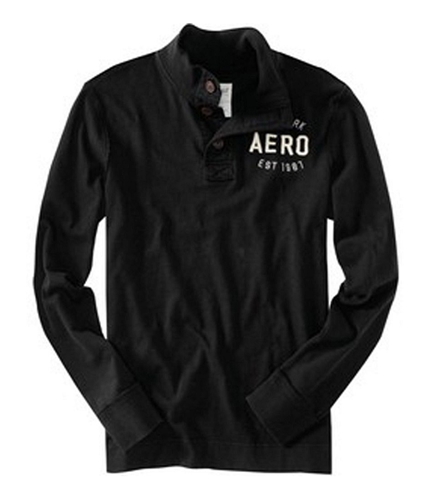 Aeropostale Mens Aero Graphic T-Shirt black XS