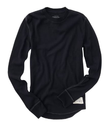 Aeropostale Mens 0 Crewneck Knit Sweater black XS