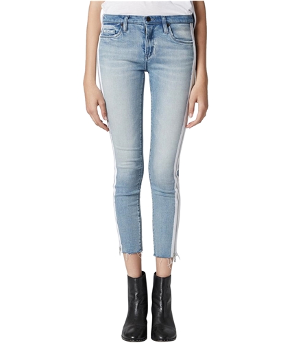 [Blank NYC] Womens Side Zip Skinny Fit Jeans blue 26x29
