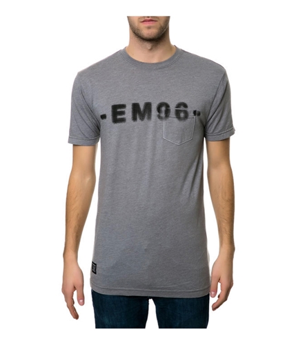 Emerica. Mens The Em1996 Pocket Graphic T-Shirt greyheather M
