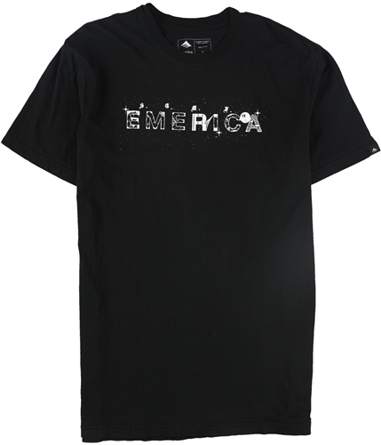 Emerica. Mens Doin Time Graphic T-Shirt black L