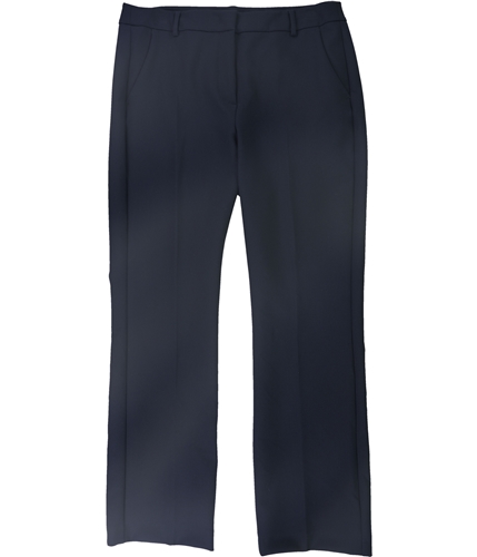 MaxMara Womens Solid Casual Trouser Pants blue 12x29
