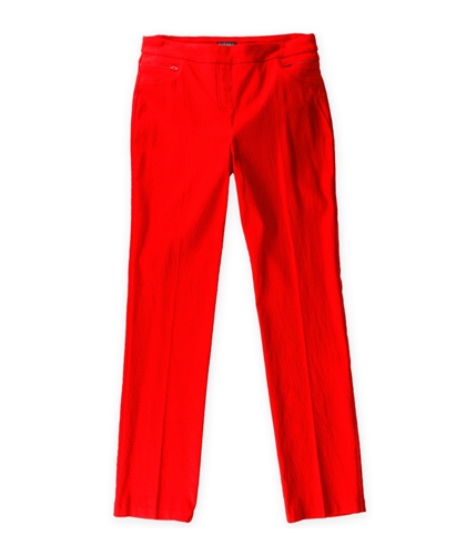 SOHO Apparel Ltd. Womens Honeycomb Casual Trouser Pants sunred M/31