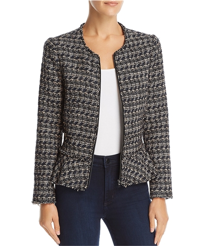 Rebecca Taylor Womens Multicolor Tweed Blazer Jacket assorted 00