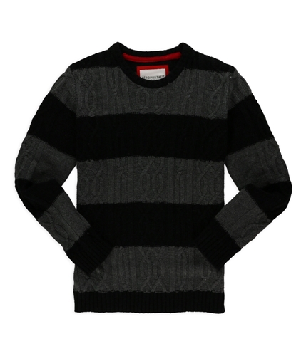 Aeropostale Mens Cable-Knit Pullover Sweater 001 S