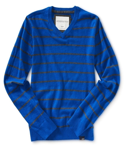 Aeropostale Mens Striped Pullover Sweater 433 L