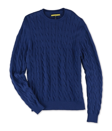 Aeropostale Mens Cable Knit Pullover Sweater 415 S
