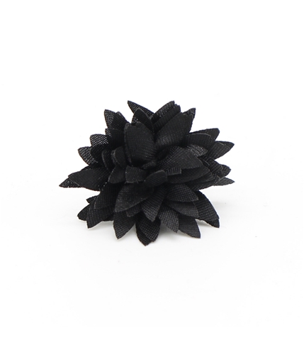 the Gift Mens Flower Pin Brooche black One Size