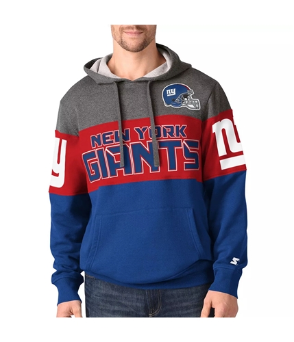 STARTER Mens New York Giants Hoodie Sweatshirt gia L