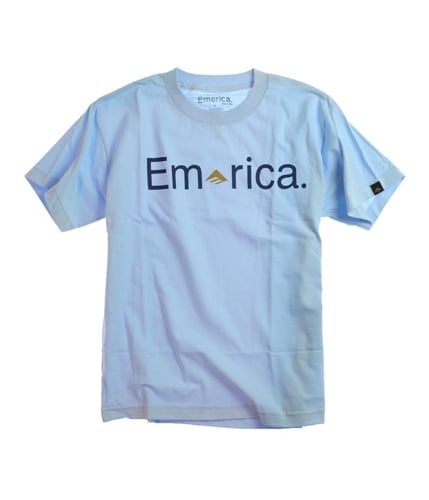 Emerica. Boys Replacement 2 Yth S/s Graphic T-Shirt lightblue L