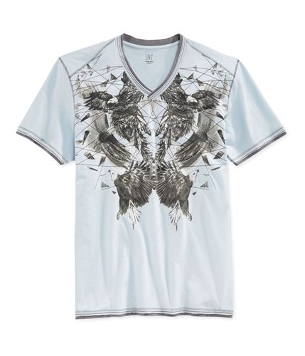 I-N-C Mens Shattered Eagles Graphic T-Shirt cooldusk S