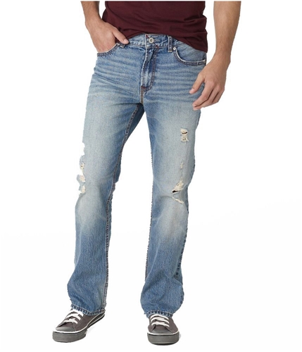 Aeropostale Mens Slim Boot Cut Jeans medium 27x28