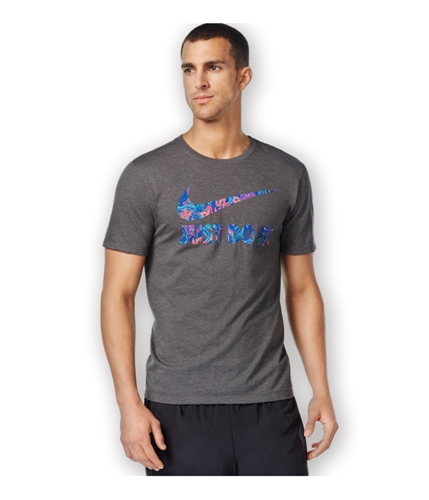 Nike Mens Floral Logo Graphic T-Shirt 071 XL