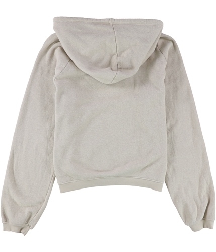 Project Social T Womens Cropped Hoodie Sweatshirt beige XS