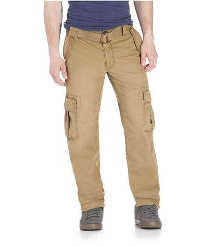 Aeropostale Mens Belted Casual Cargo Pants 289 30x32