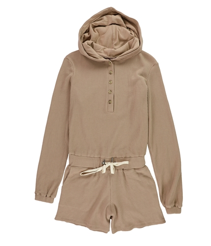n:philanthropy Womens Juliette Romper Jumpsuit taupe S