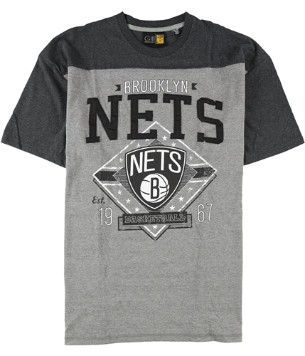 G-III Sports Mens Brooklyn Nets Graphic T-Shirt net 3XL