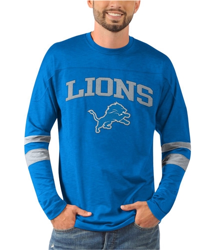 NFL Team Apparel Youth Detroit Lions Game Time White T-Shirt