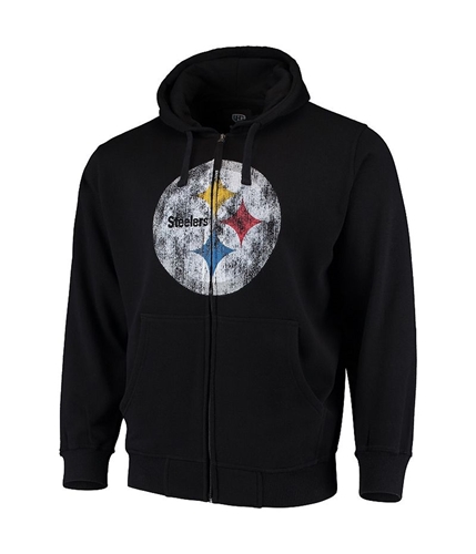 Starter Mens Pittsburgh Steelers Hoodie Sweatshirt, Medium