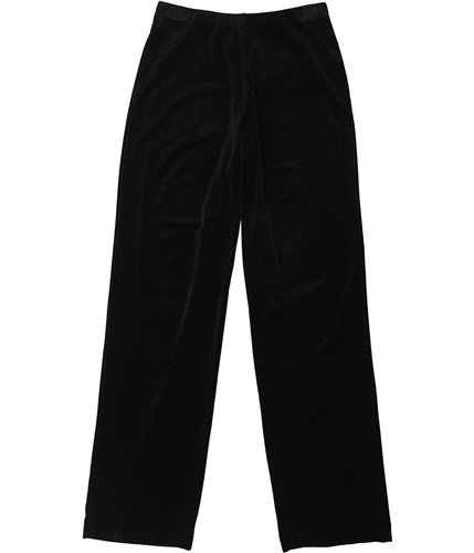 Alfani Womens Velvet Casual Trouser Pants deepblack PXS/30