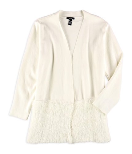 Alfani Womens Long Sleeve Knit Sweater cloud XL