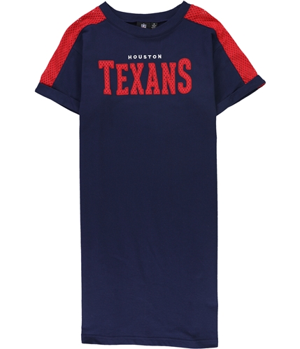 G-III Sports Womens Houston Texans Shirt Dress htx M