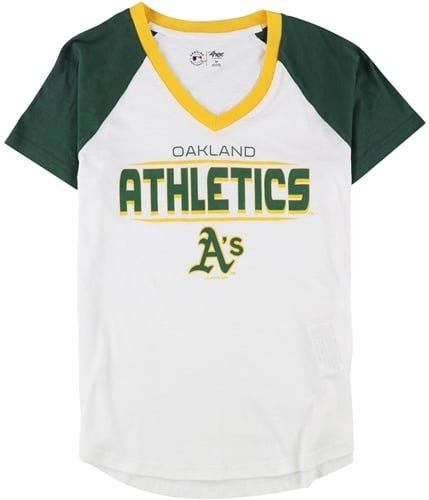 G-III Sports Womens Oakland Athletics Graphic T-Shirt, Ola