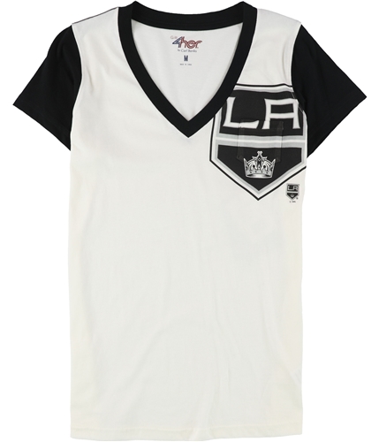G-III Sports Womens LA Kings Graphic T-Shirt cream M