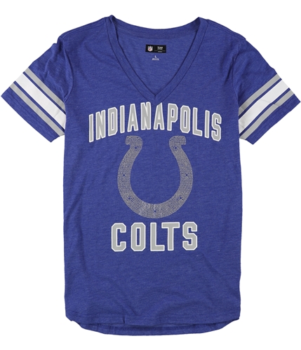 G-III Sports Womens Indianapolis Colts Embellished T-Shirt col L