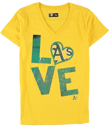 G-III Sports Womens Oakland A's Graphic T-Shirt ola XS