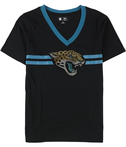 G-III Sports Womens Jacksonville Jaguars Embellished T-Shirt jjs M
