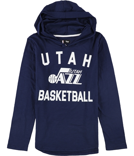 G-III Sports Womens Utah Jazz Hooded Graphic T-Shirt utj M