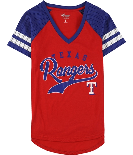 Lids Texas Rangers Youth Distressed Logo T-Shirt - Red