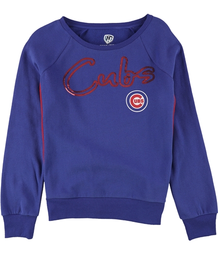 Hands High Womens Chicago Cubs Sweatshirt cgc S