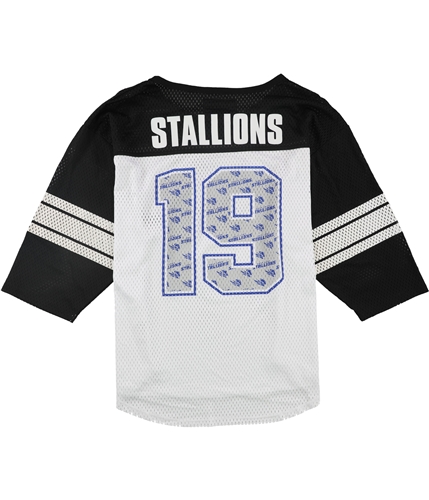 G-III Sports Boys Stallions #19 Jersey whtblk XL