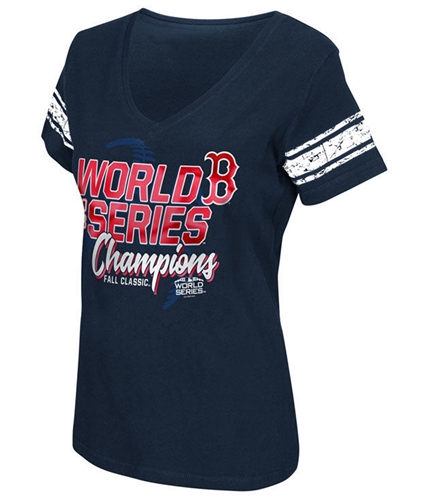 G-III Sports Womens Red Sox 2018 World Series Graphic T-Shirt brx S