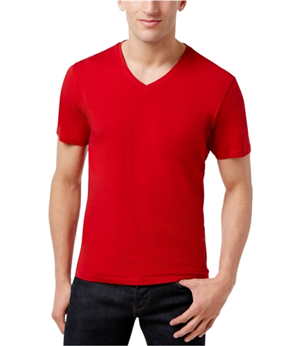 I-N-C Mens Neck Polished Basic T-Shirt basicnavy XL