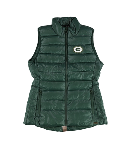 NFL Womens Green Bay Packers Puffer Vest green S