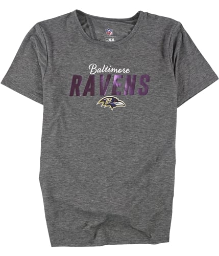 NFL Team Apparel Baltimore Ravens Tshirt Mens Sz S Black SS Football Tee