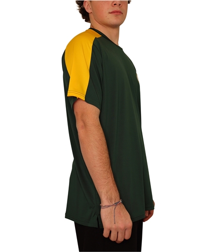 MSX Mens Green Bay Packers Logo Graphic T-Shirt pac L