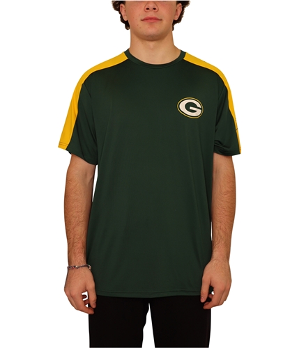 MSX Mens Green Bay Packers Logo Graphic T-Shirt pac L