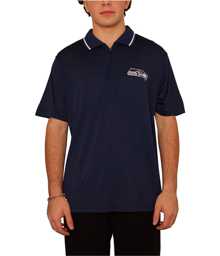 G-III Sports Mens Seattle Seahawks Rugby Polo Shirt sse L