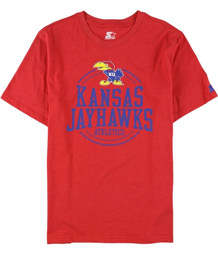 STARTER Mens University Of Kansas Graphic T-Shirt uks L