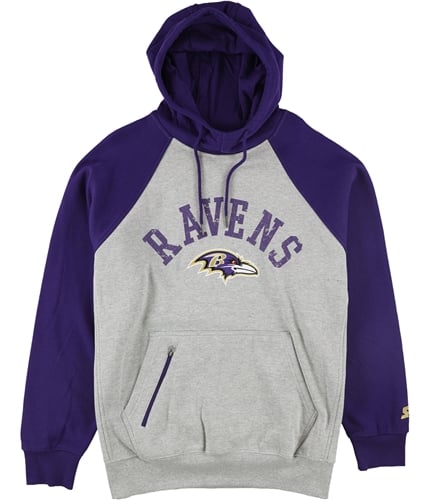STARTER Mens Baltimore Ravens Hoodie Sweatshirt rav L