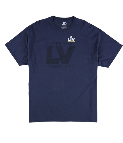 STARTER Mens Super Bowl LV Tampa Bay Graphic T-Shirt sbw XL