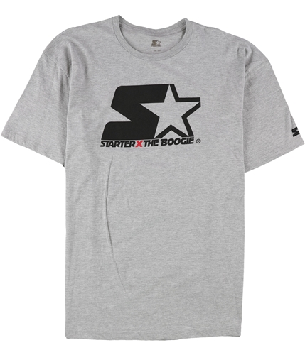 STARTER Mens X The Boogie Graphic T-Shirt gray S