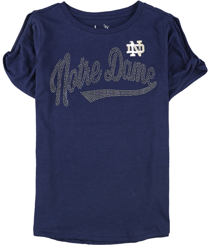 Touch Womens Notre Dame Embellished T-Shirt ntd M