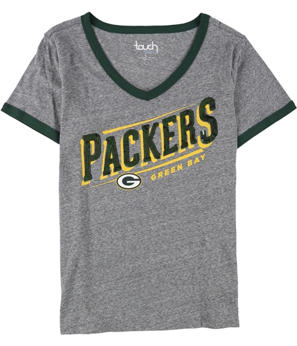 Touch Womens Green Bay Packers Embellished T-Shirt pac L