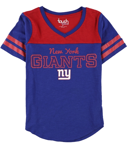 Touch Womens New York Giants Rhinestone Embellished T-Shirt gia S