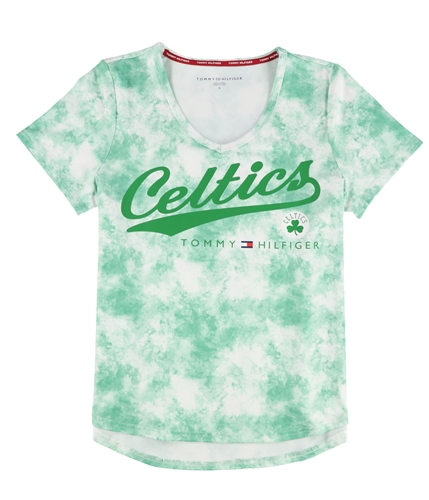 Tommy Hilfiger Womens Celtics Graphic T-Shirt bct S